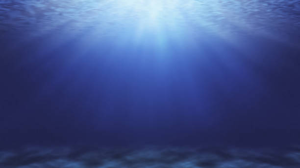istock Blue deep water in the sea abstract natural background. 1191573468