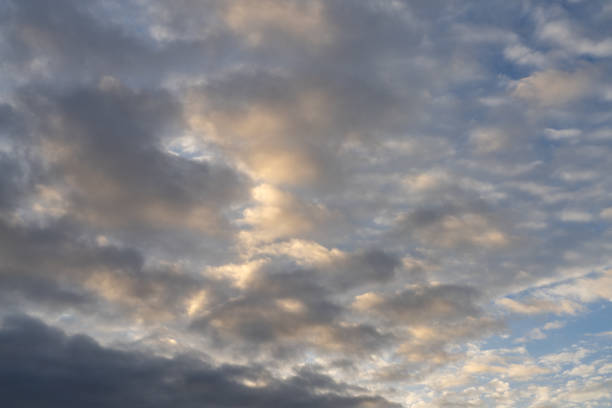 istock Cotton Clouds High In The Blue Sky 1191578924