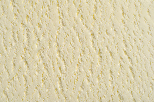 Vanilla white ice-cream texture or background. Top view. Macro shot