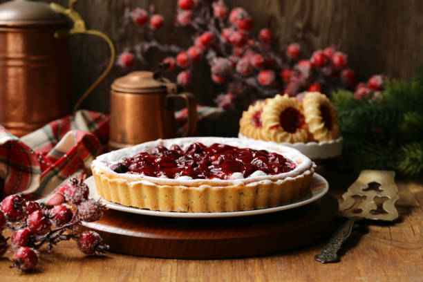 istock Homemade Cherry Pie Tart 1191591119