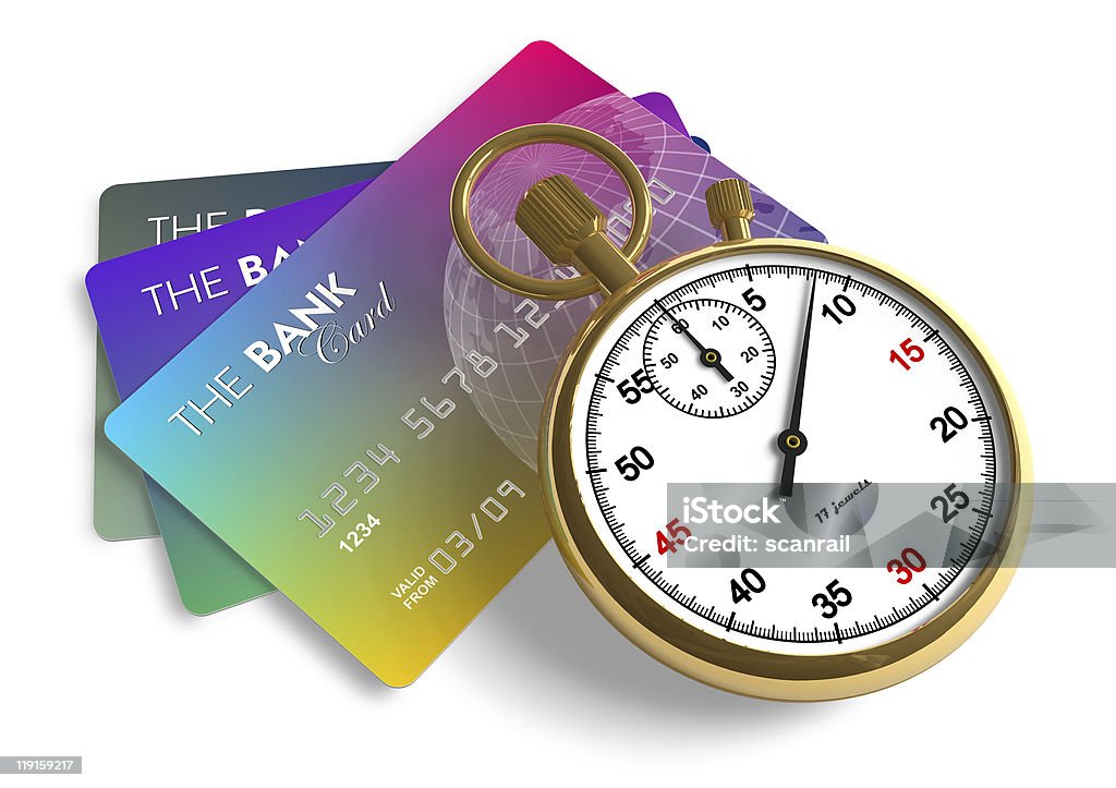 El tiempo es dinero - Foto de stock de Actividades bancarias libre de derechos