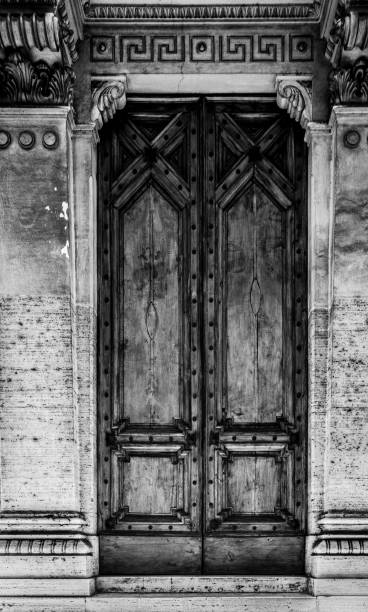 istock Door of great Synagogue on Tiber 1191594507