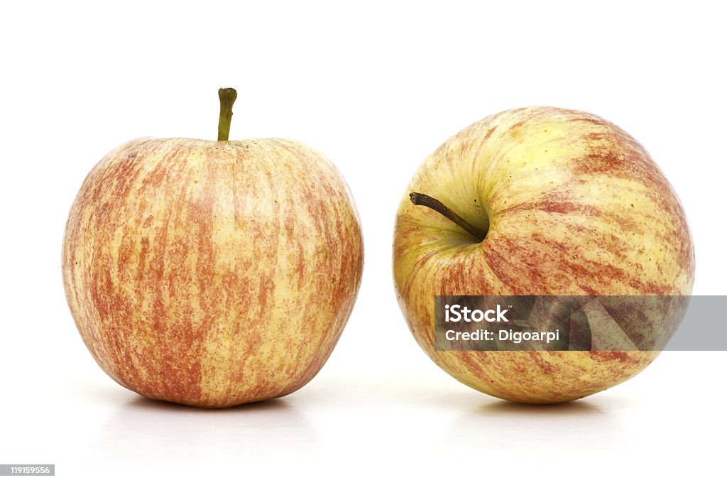 Deux pommes - Photo de Adulte d'âge mûr libre de droits