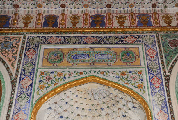 istock elements of ancient architecture of Central Asia 1191596817