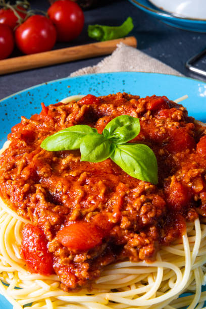 istock The real Bolognese sauce with spaghetti noodle 1191599000