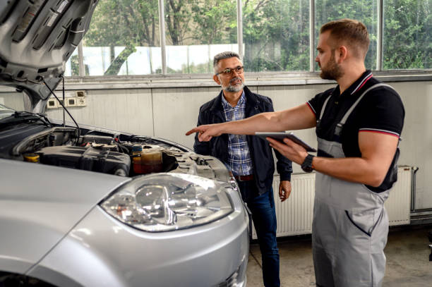 istock Auto Repair Estimate 1191600999