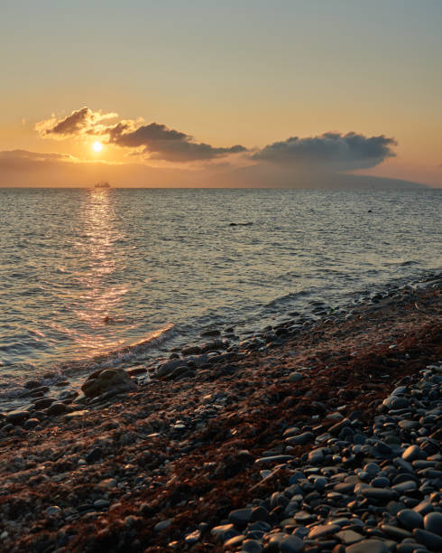 istock Dawn on the Black Sea Beach 1191605400