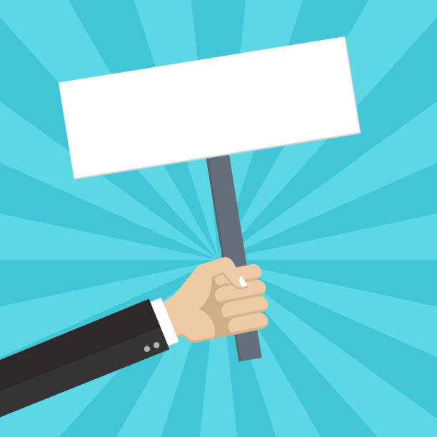 Random Picket Sign 1,200+ Picketing Signs Clip Art Stock Illustrations, Royalty-Free ...