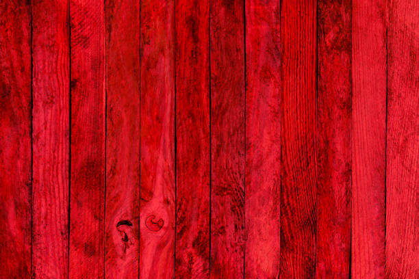 istock Red wood texture. Background old red panels. 1191606207