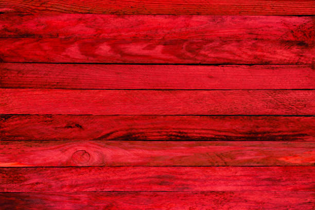 istock Red wood texture. Background old red panels. 1191606248