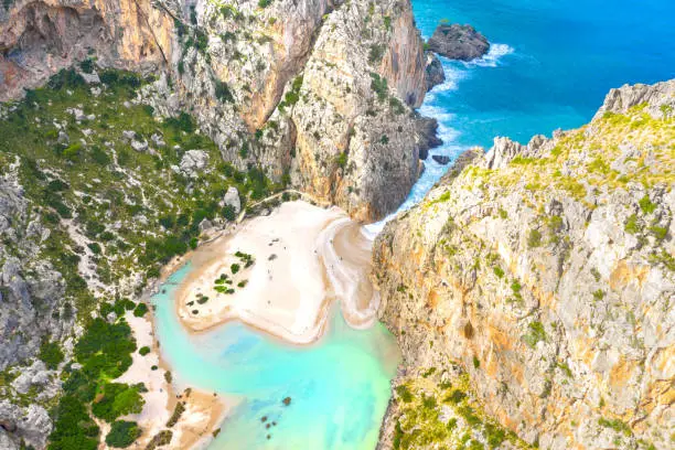 Photo of Torrente de Pareis, island of Mallorca, Balearic islands, Spain