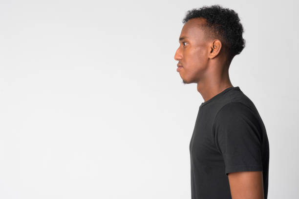 istock Profile view of young handsome African man 1191607094