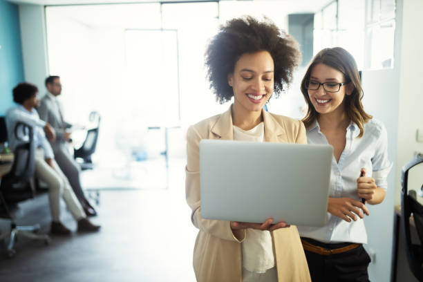 istock Successful business group of people at work in office 1191615975