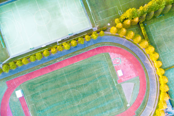 istock Sport area drone view 1191616694
