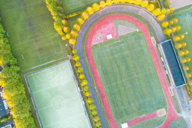 istock Sport area drone view 1191619186