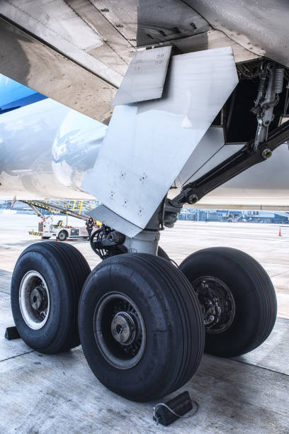 istock Aircraft landing gear 1191620754