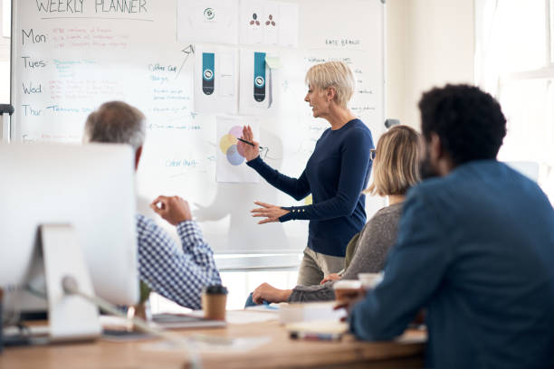 istock She’s mapping out her vision for the company 1191627114