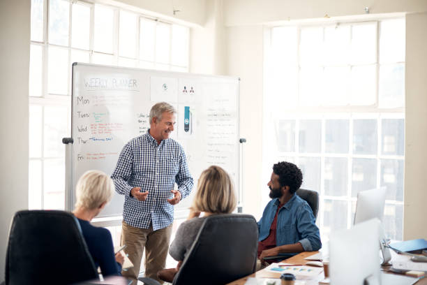 istock Everyone is positive and productive today 1191627141