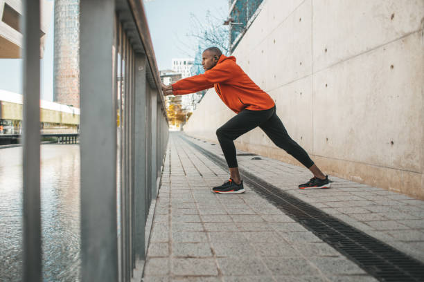 istock Man running in Barcelona 1191628193