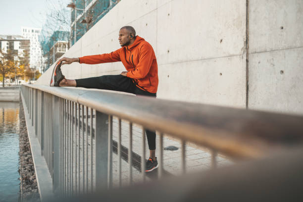 istock Man running in Barcelona 1191628263