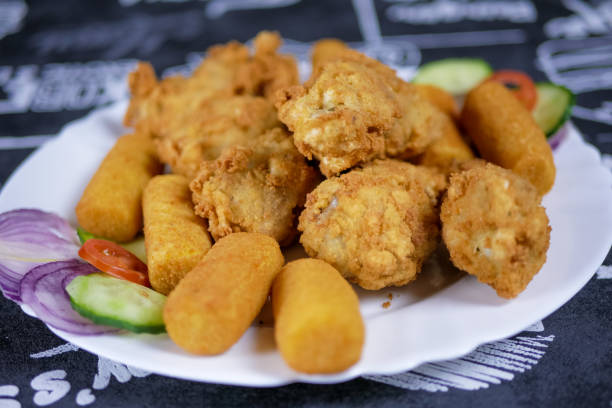 istock Chicken dish in a restaurant 1191631230