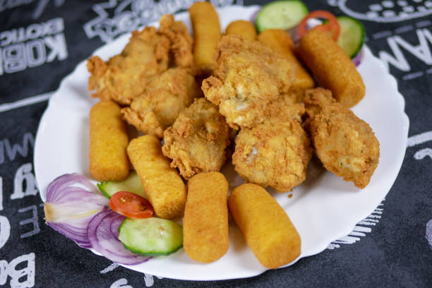 istock Chicken dish in a restaurant 1191631238