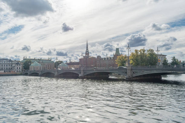 istock Vasabron Bridge at cloudy day in Stockholm, Sweden. 1191639185