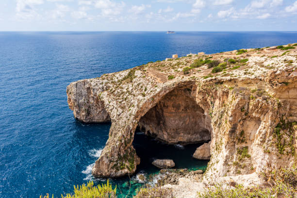 istock Blue Grotto and sea caverns in Malta 1191639608
