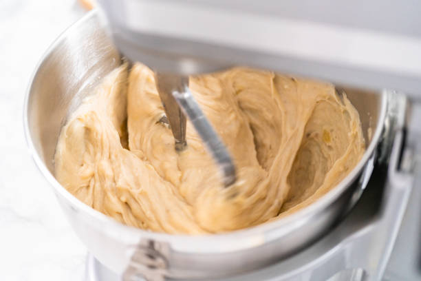 istock Mixing ingredients to bake banana nut bread 1191639774
