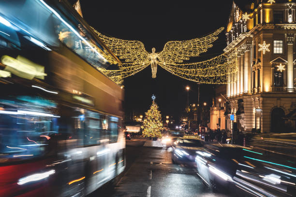 istock Christmas Lights in London, UK 1191640805