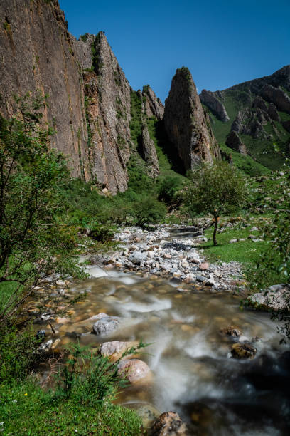 istock River through a canyon at Ganjia grasslands 1191644902
