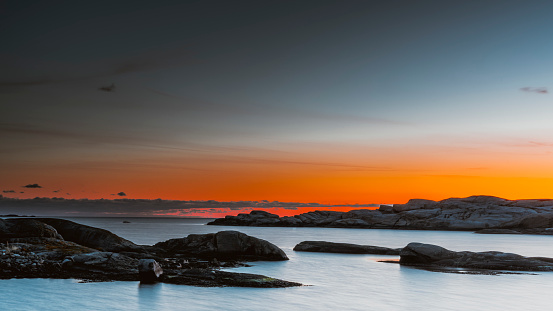 Pictures show Verdens Ende on the island of Tjome in Norway, scandinavia