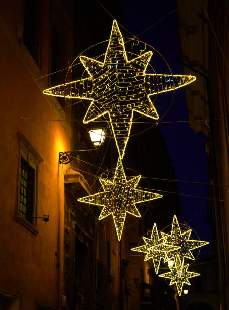 istock Christmas lights in Rome, Italy 1191652111