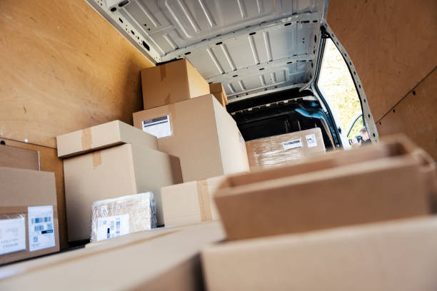 istock Independent Gig Delivery Van Filled with Packages 1191653306