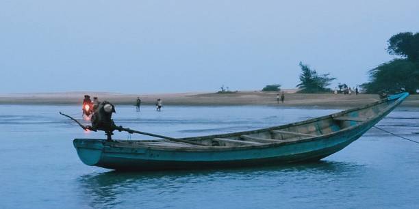 istock Boat in the sea 1191653577
