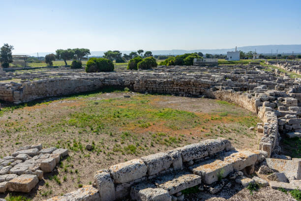 istock Ruins of ancient Roman town 1191655016