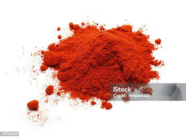 Paprika In Polvere - Fotografie stock e altre immagini di Catasta - Catasta, Cibo, Composizione orizzontale