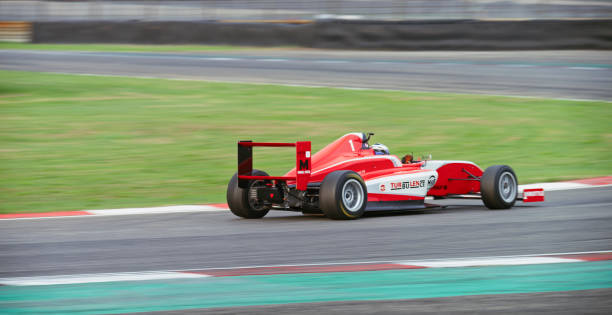 istock Racing car driving track 1191655743