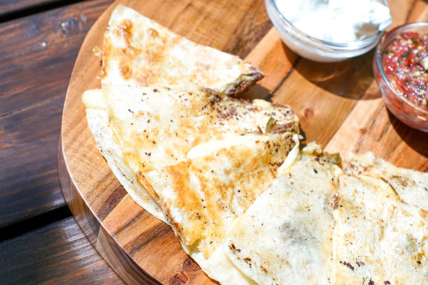 istock Fast food on a restaurant table 1191658493