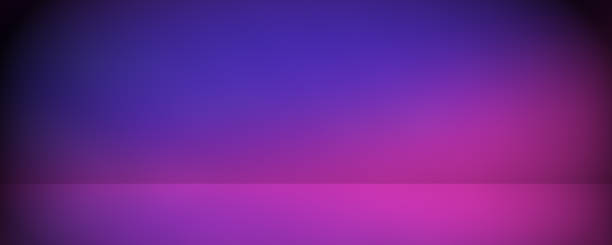 Blue and pink room studio photography in the render for neon.