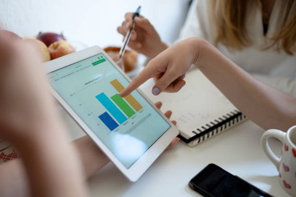 istock Women analyzing graphs of new business project 1191659677