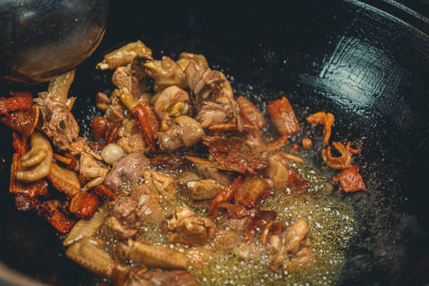 istock Stir Fry The Meat In Wok 1191660124