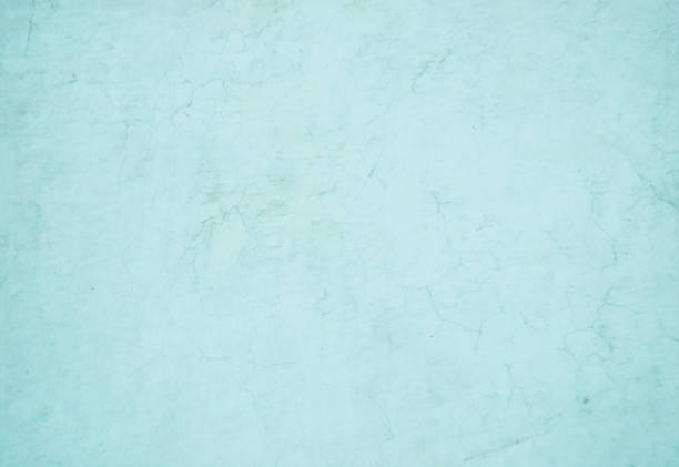 светло-голубой цвет мятой бумаги или старой стены текстурированной гранж вектор иллюстрации - turquoise wall textured backgrounds stock illustrations