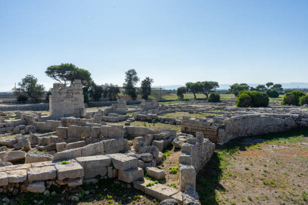 istock Ruins of ancient Roman town 1191663161
