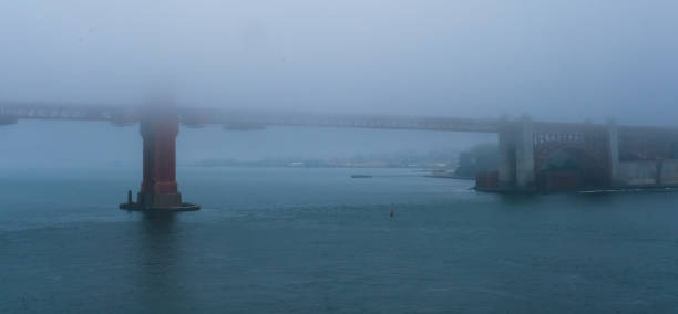 istock Golden Gate Under Heavy Fog 1191663890