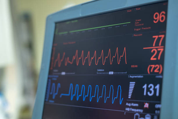 istock intra aortic balloon pump machine. Medical equipment 1191666053