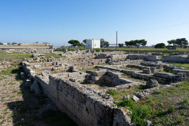 istock Ruins of ancient Roman town 1191666092