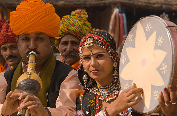 istock Indian Folk Band 119166660