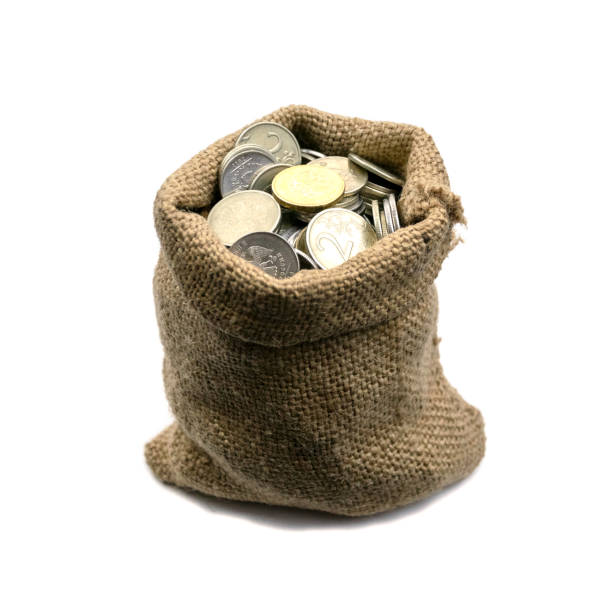 istock sack bag with coins on the white background 1191667885