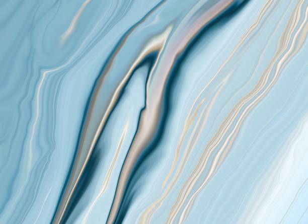 istock Marble ink colorful texture abstract background. blue brown pattern surface graphic, for magazine,fabric silk and do floor ceramic counter tile natural for interior decoration design. 1191669089